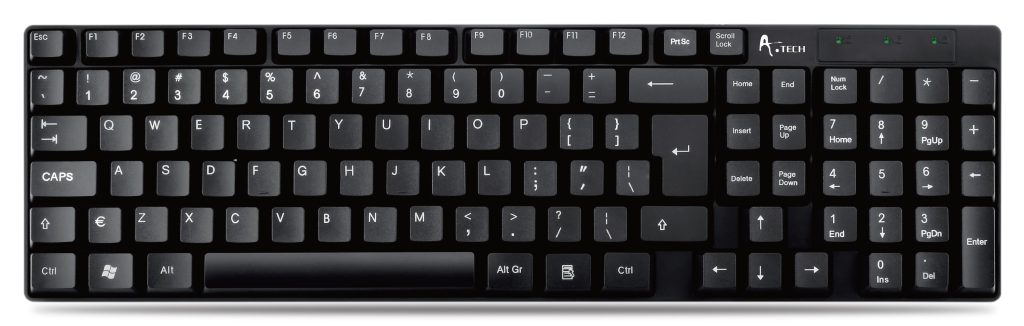 Desktop USB Keyboard - Black